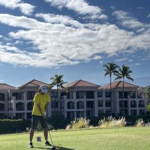 テスト投稿：久しぶりのゴルフ。晴天の中、いいスコアで終えました！